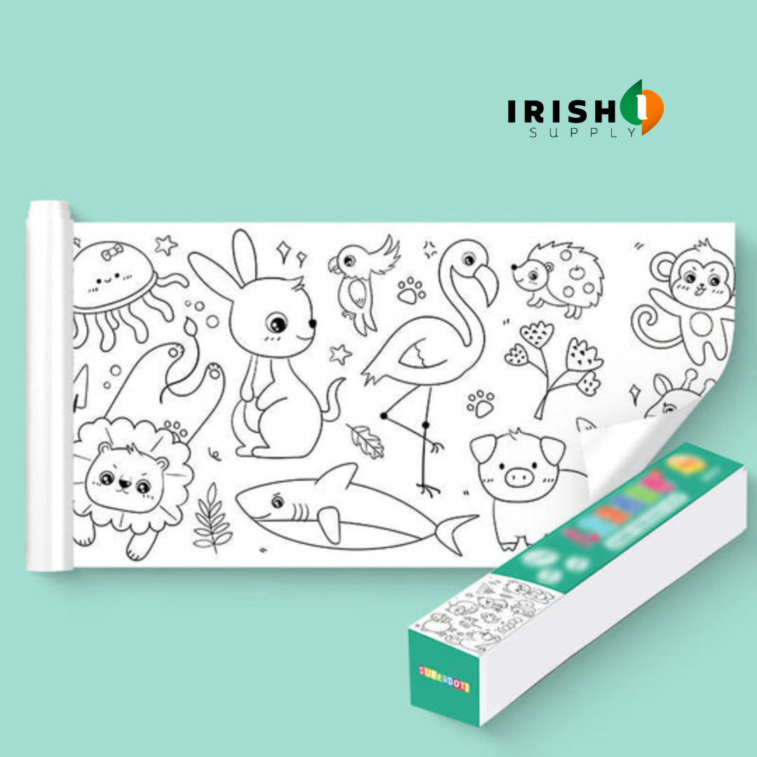 COLORSTRIP™ Children's Drawing Graffiti Scroll (3m)