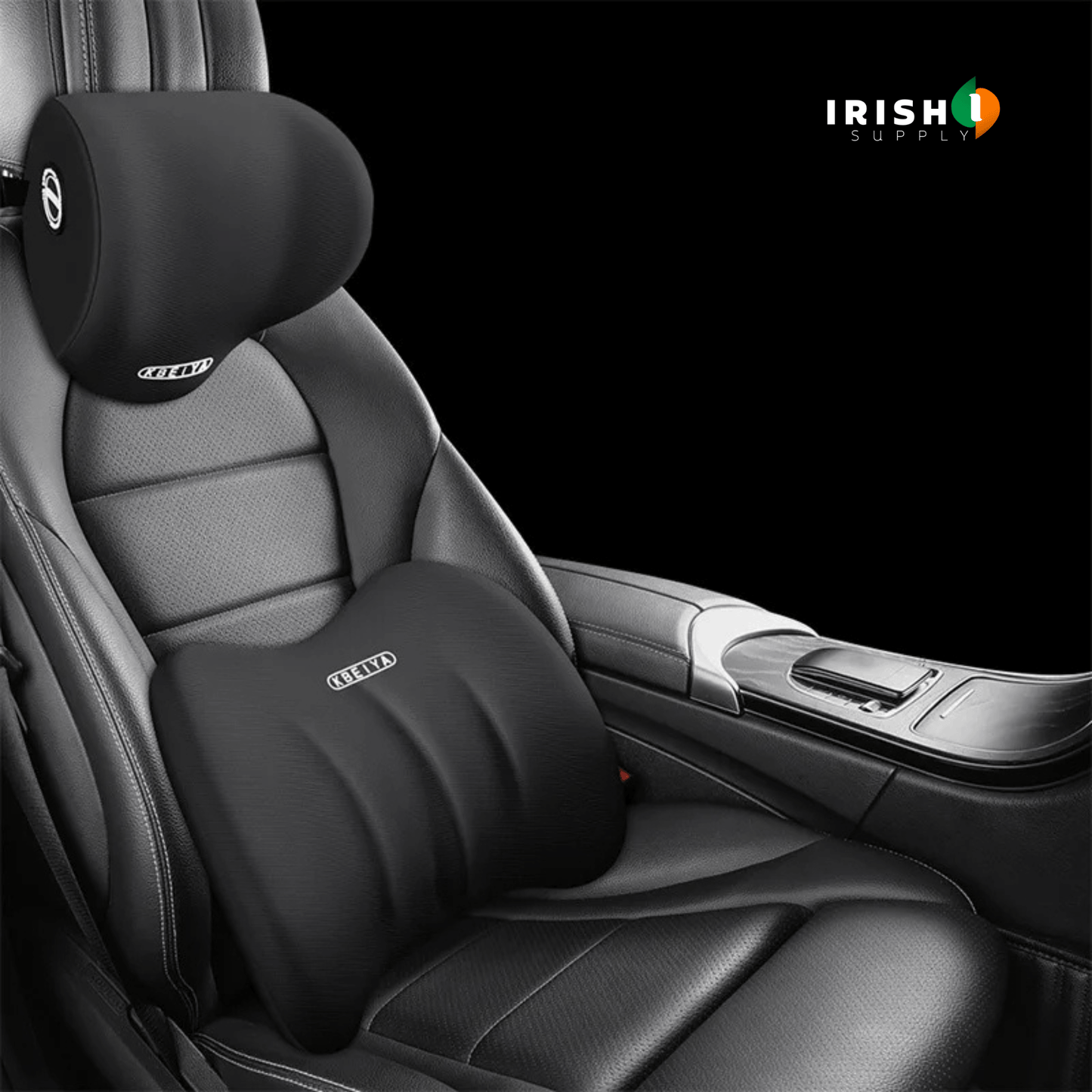 COMFORTDRIVE Lumbar Support and Car Headrest