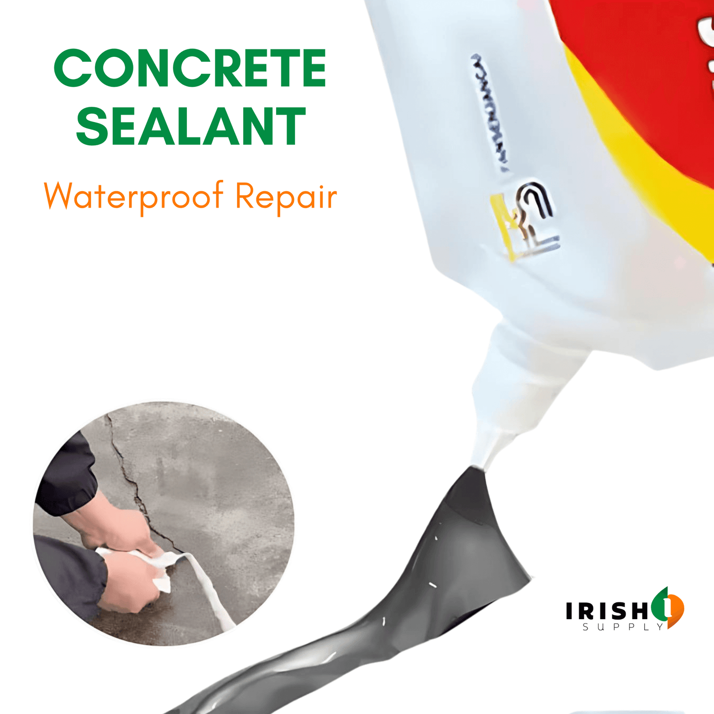 Concrete Crack Filler, Crack Repair Sealant (200g)
