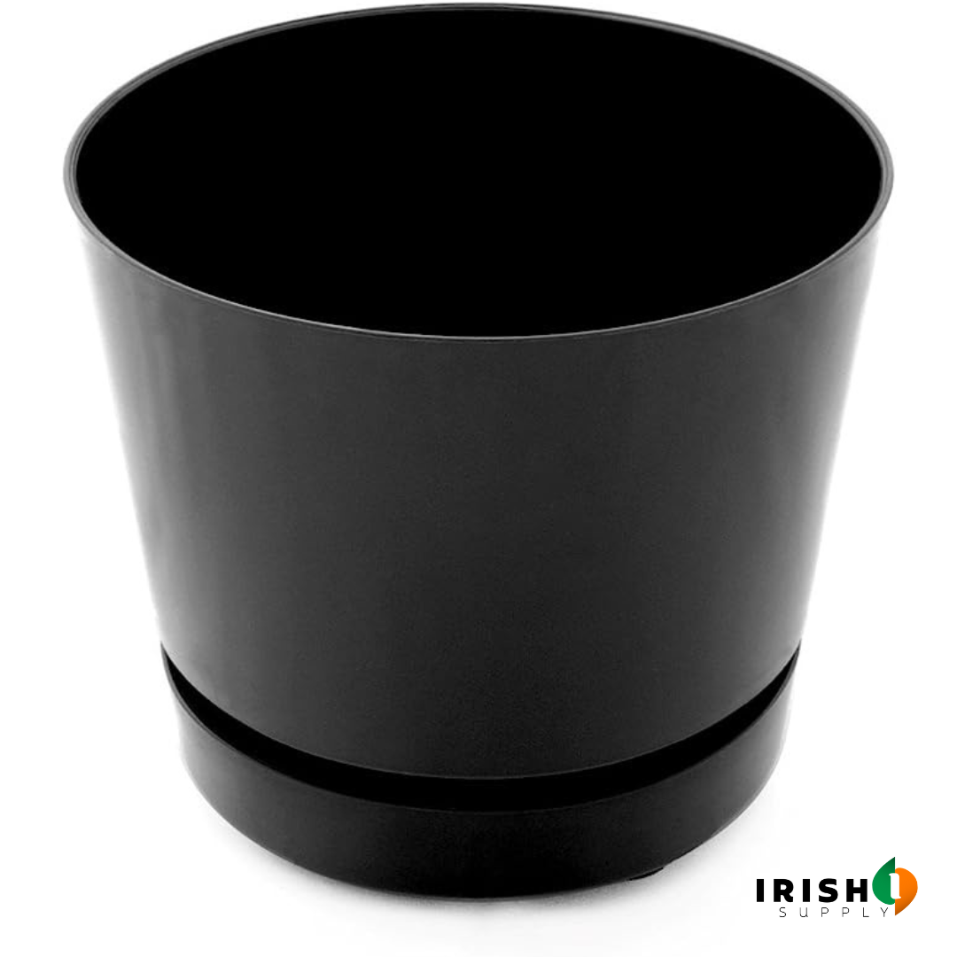 Irish Supply, RESERVIO Deep Reservoir Modern Round Planter