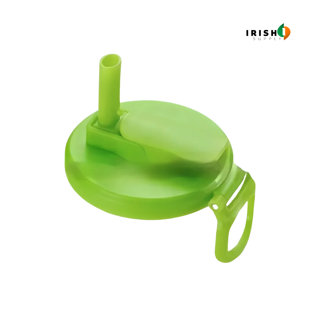 SEALSIP Reusable Silicone Soda Lids with Straws