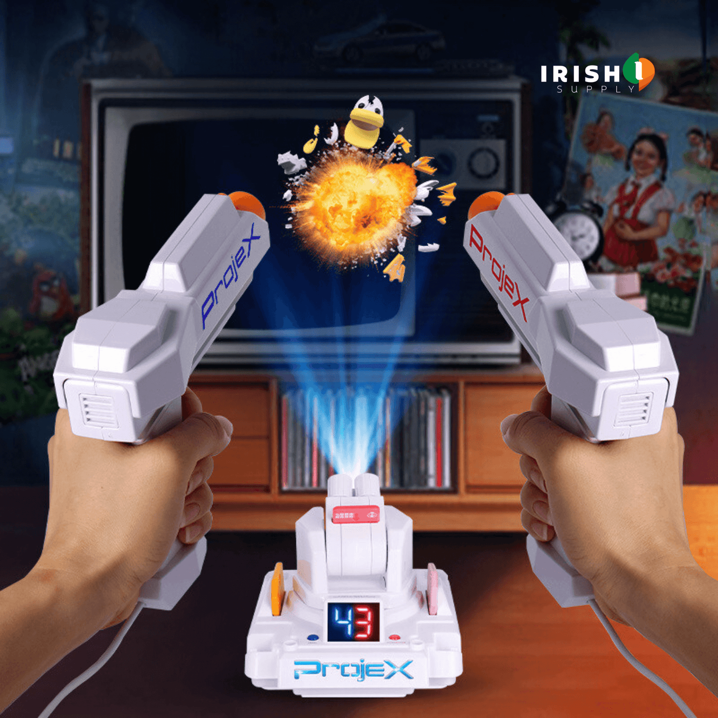 ProjeX AIMFORCE™ High-Tech Light & Sound Shooter