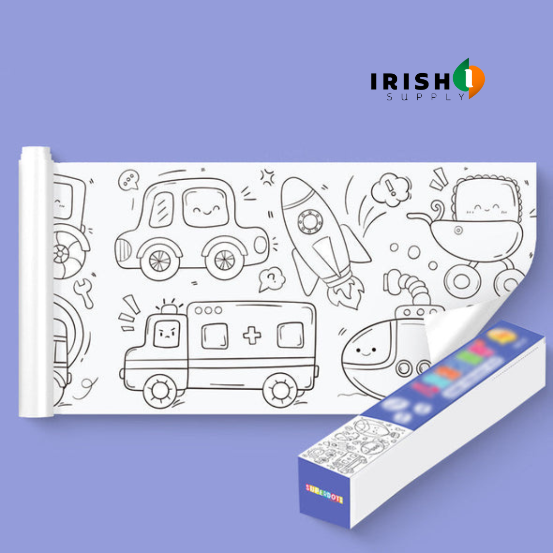 COLORSTRIP™ Children's Drawing Graffiti Scroll (3m)