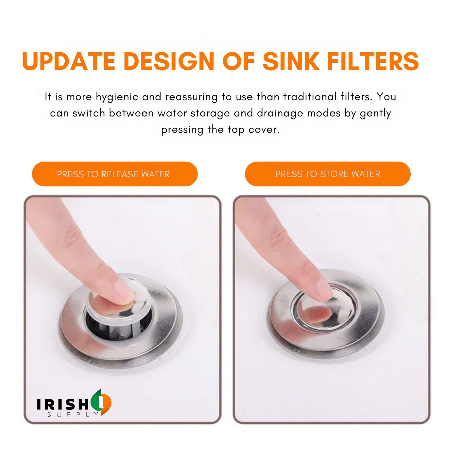 DRAINMASTER Stainless Steel Floor Drain Strainer