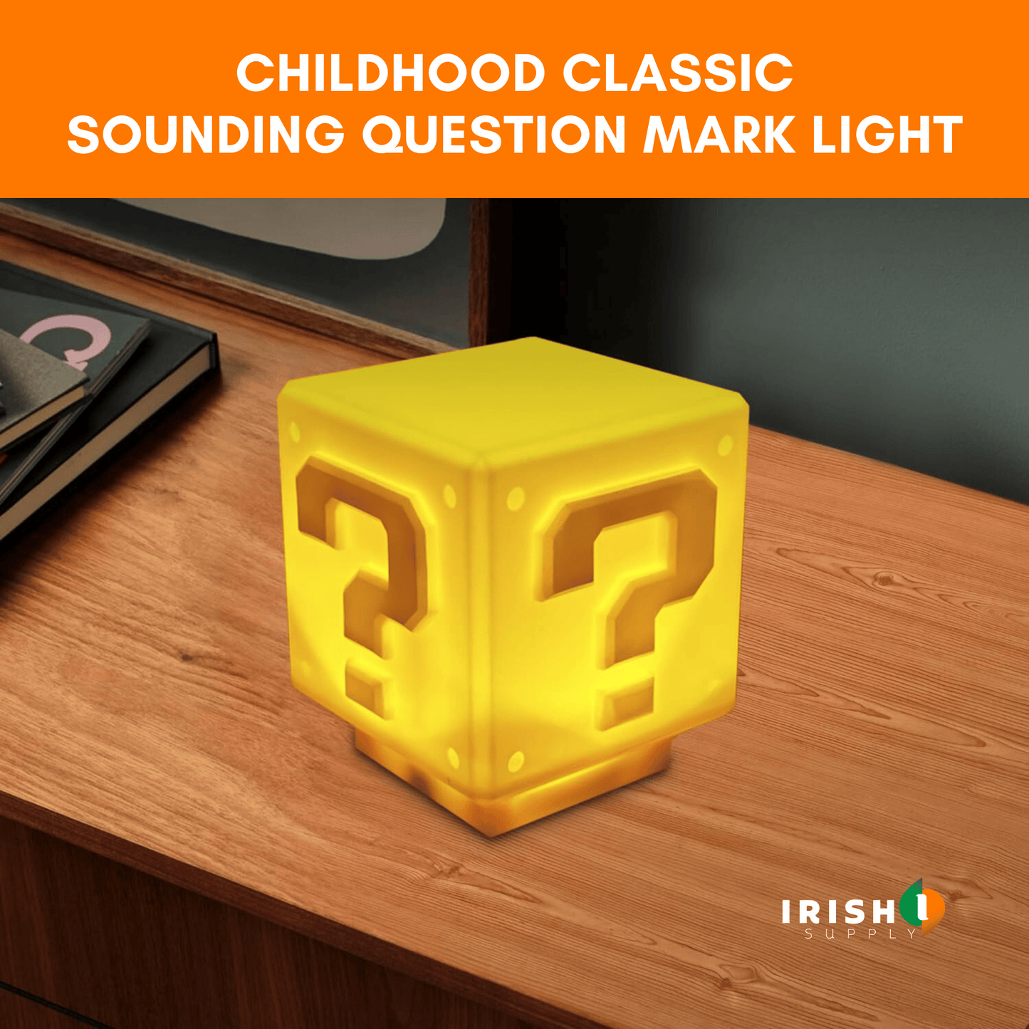 RETROLAMP Super Mario Question Block