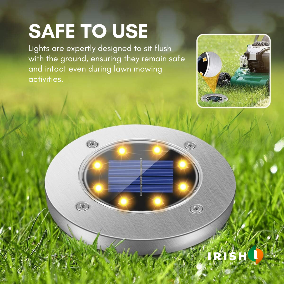 Irish Supply, GARDENLED Garden Lighting With Solar Cells