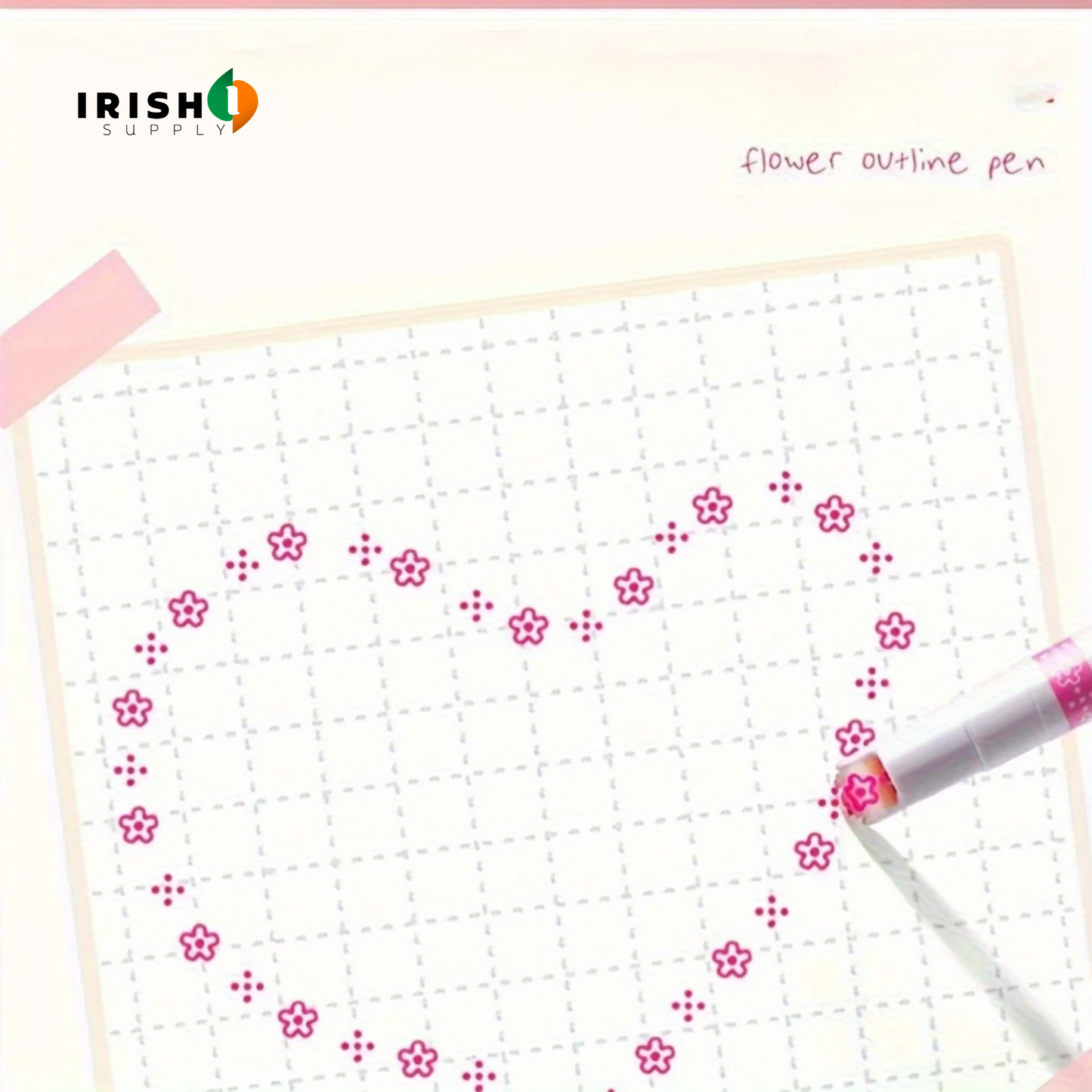 BUBBLITAP Color Curve Highlighter & Marker Pen Set (6 pcs)
