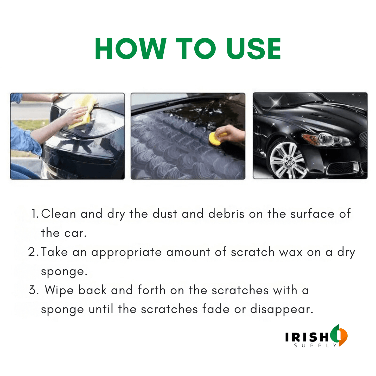 Car Scratch Remover Wax/Paste - IrishSupply