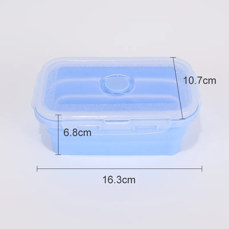 PACKEASE Collapsible Silicone Food Containers