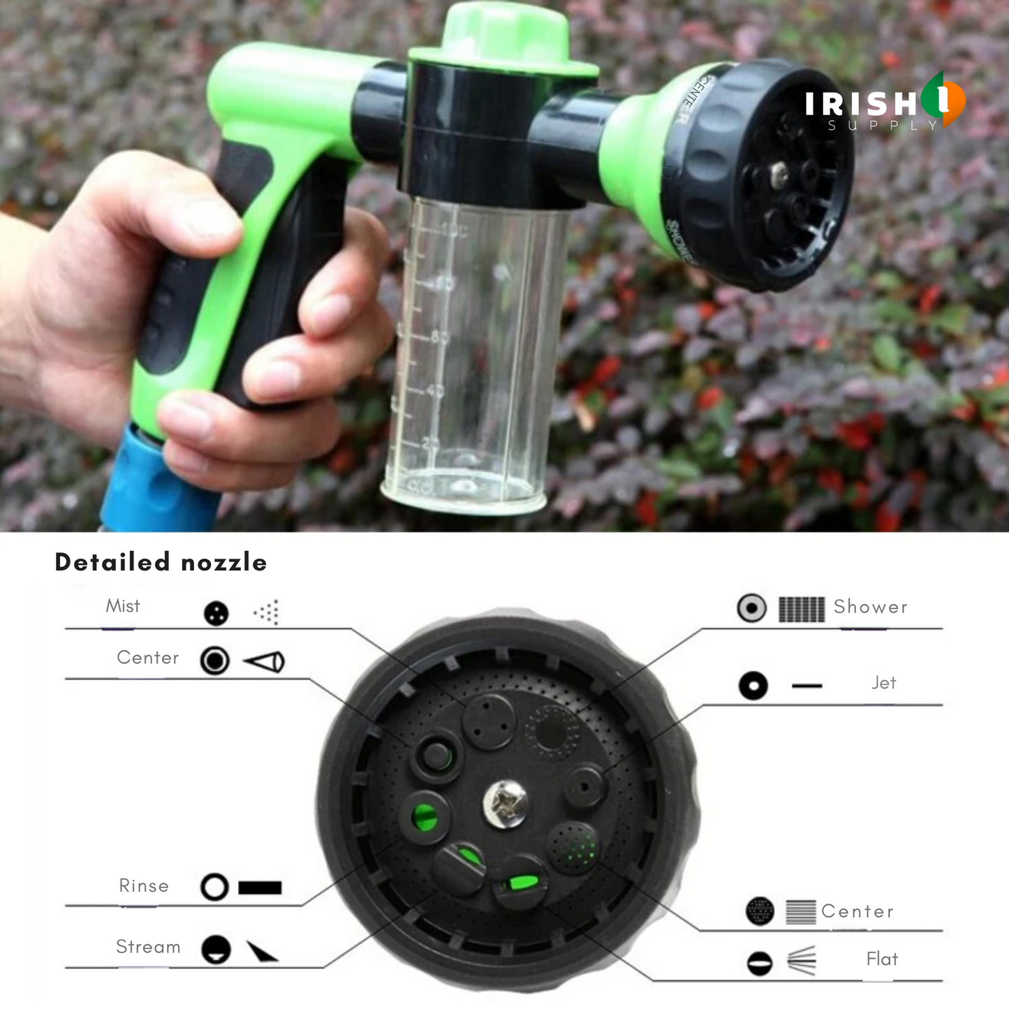 JETFOAM Pressure Hose Nozzle Foam Gun