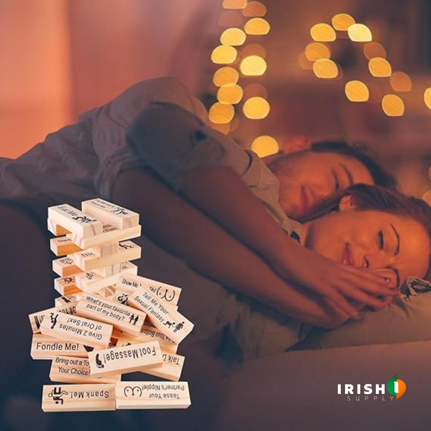 FLIRTEDGE Couples Daring Tower Game