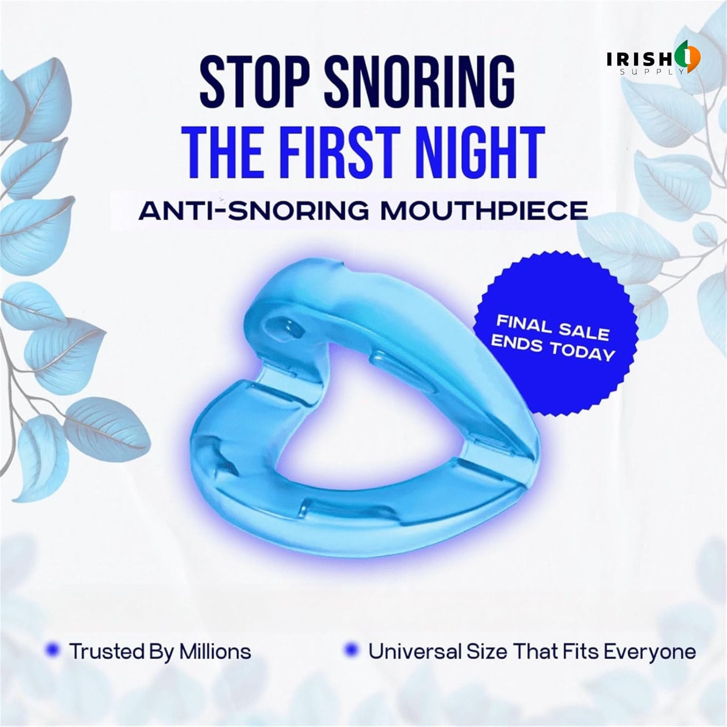 NOCTAFLOW Quiet Anti-Snore Mouthguard