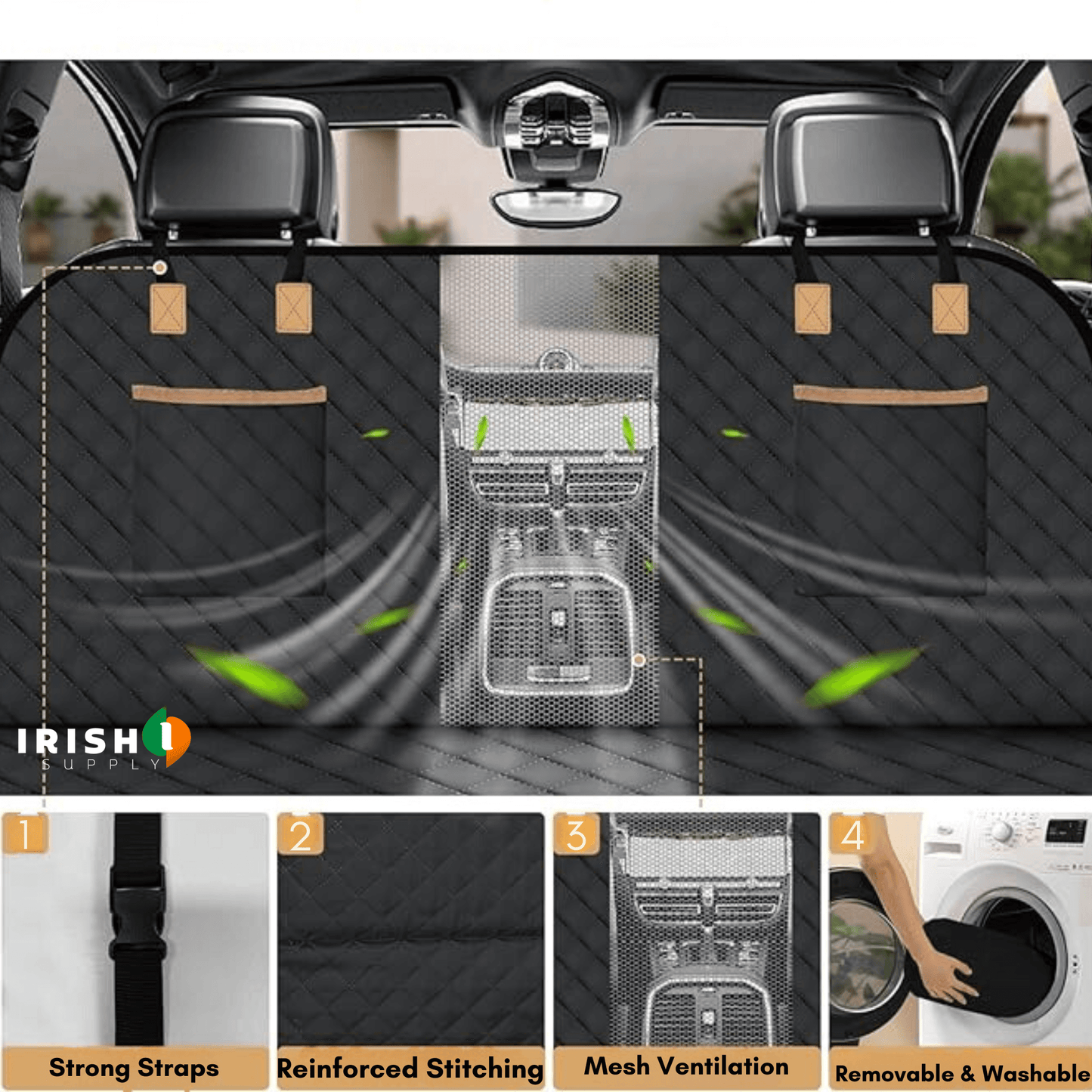 TRAVELPAWS Dog Seat Car Cover