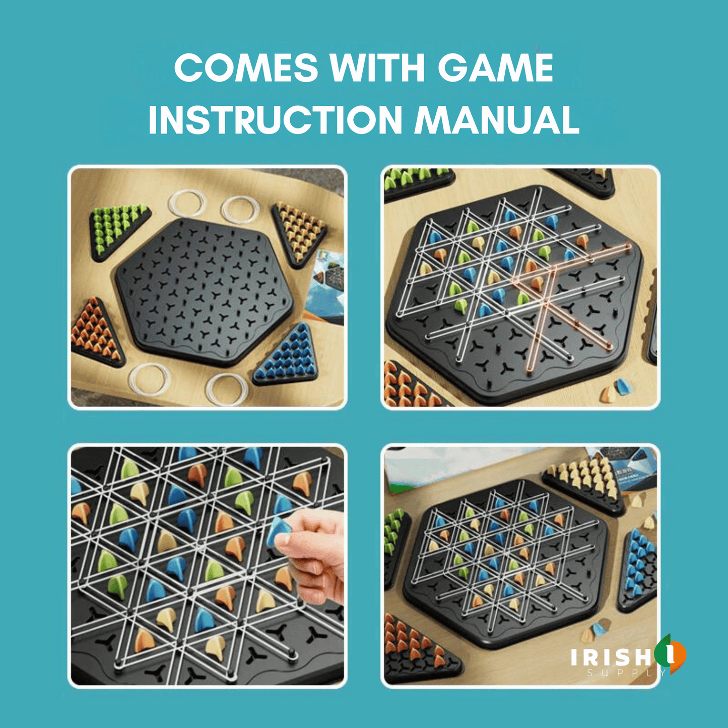 TRIQUEST Triangle Chain Game