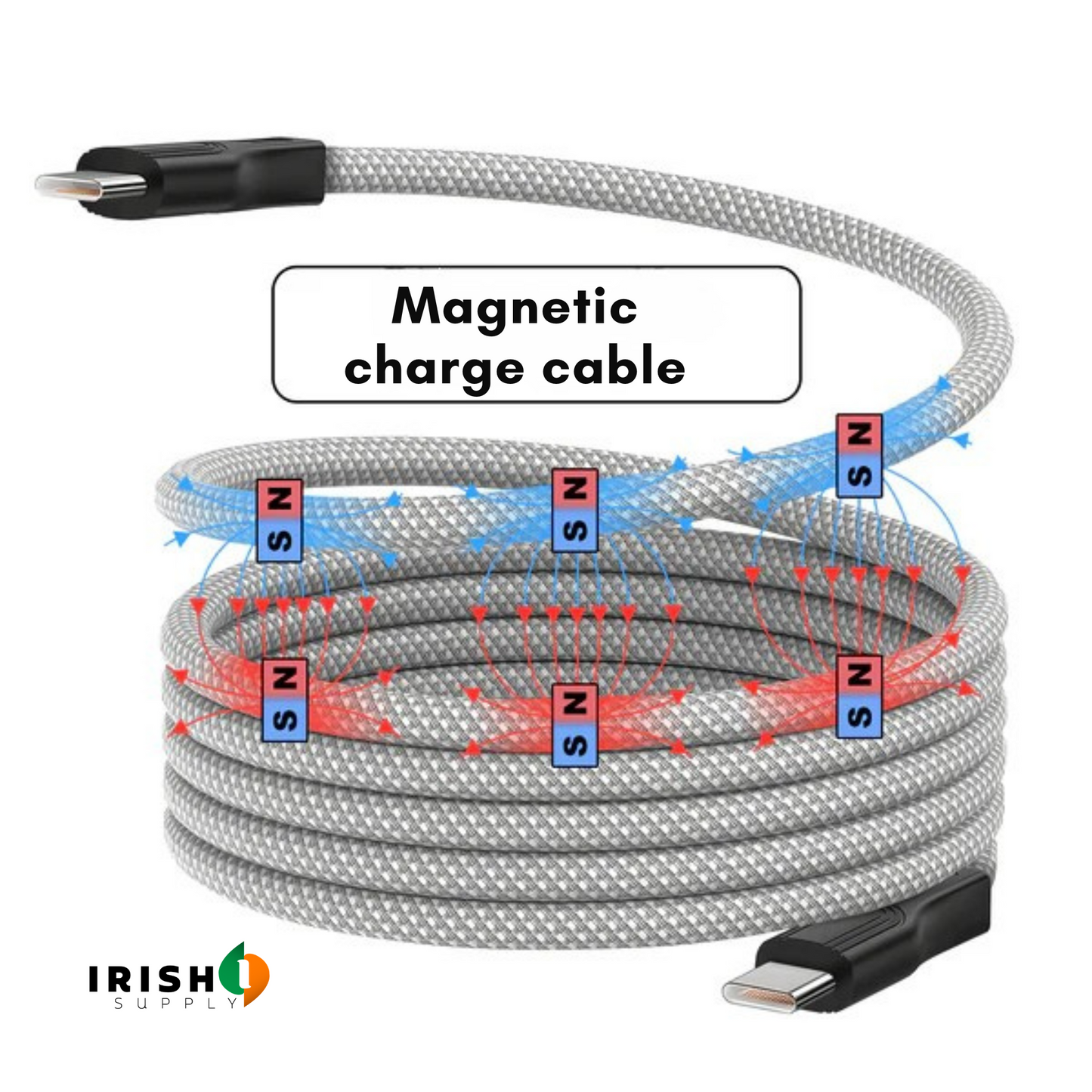 HYPERVOLT 60W USB C to USB C Cable (6ft)