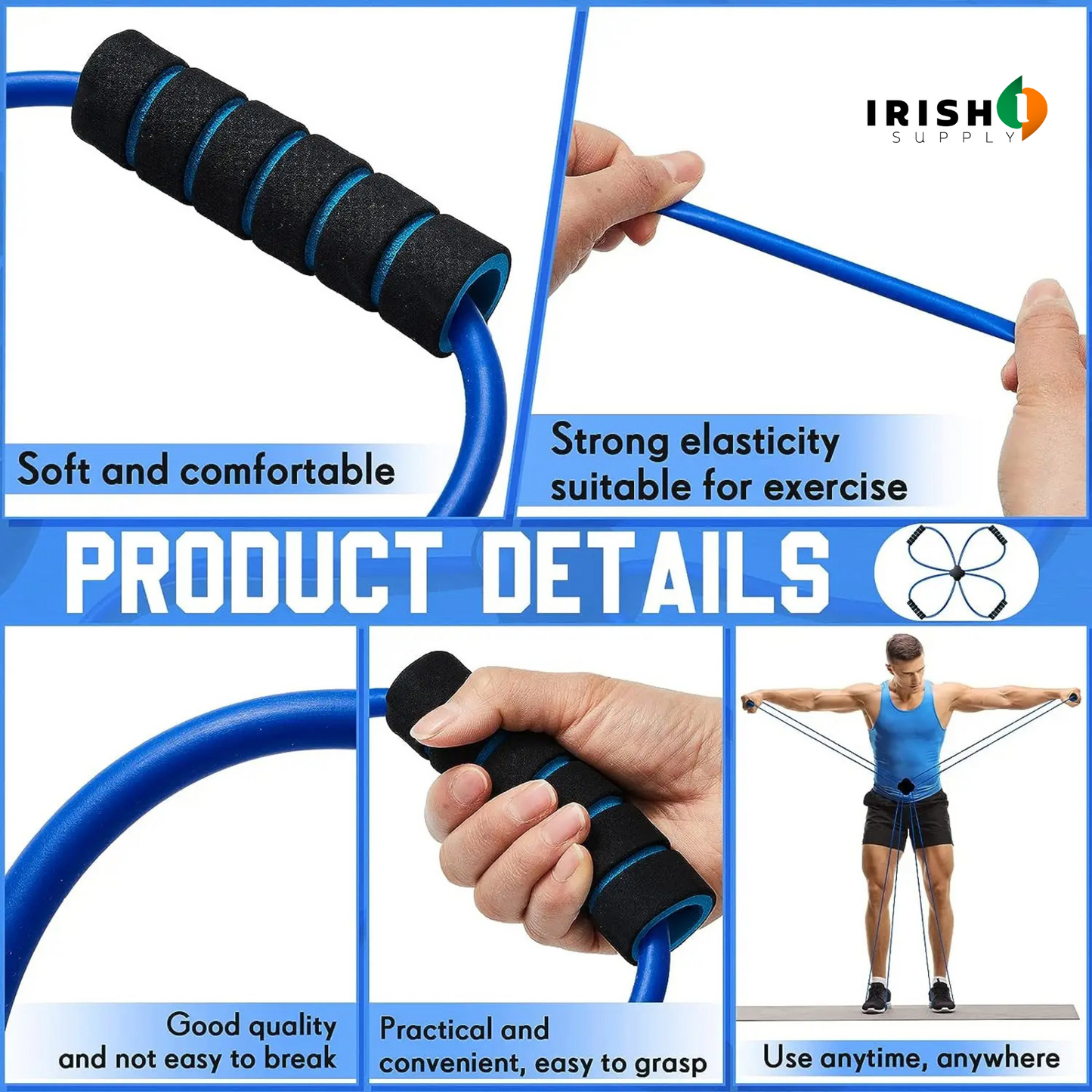 GRIPFLOW Exercise Band Elastic Loop Tube