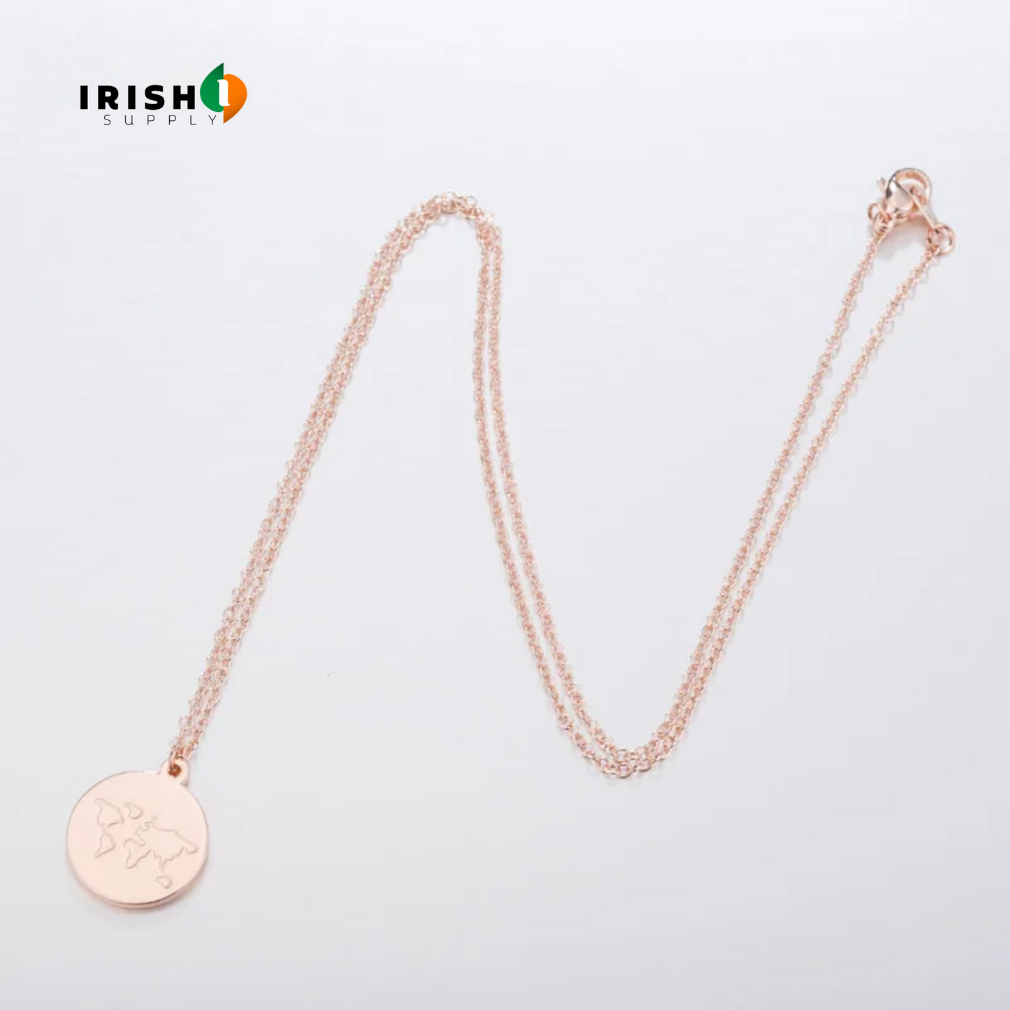 GLOBEA World Map Necklace