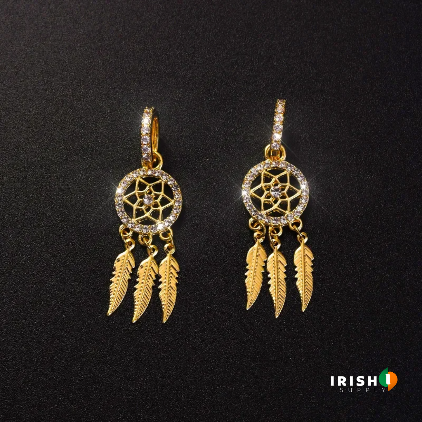 LUNARA Exquisite Dream Catcher Dangle Earrings
