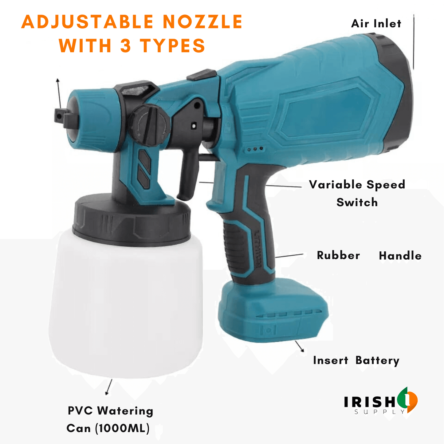 Paint Sprayer Gun - IrishSupply