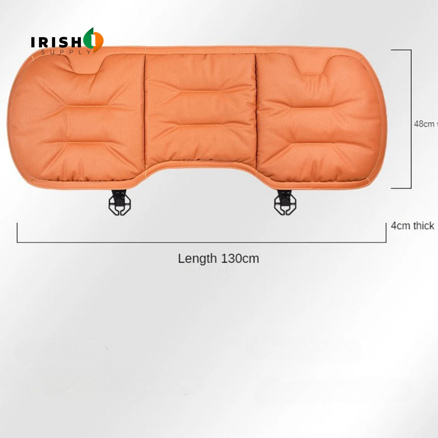 DRIVEELITE Breathable Nappa Leather Car Seat Cushion