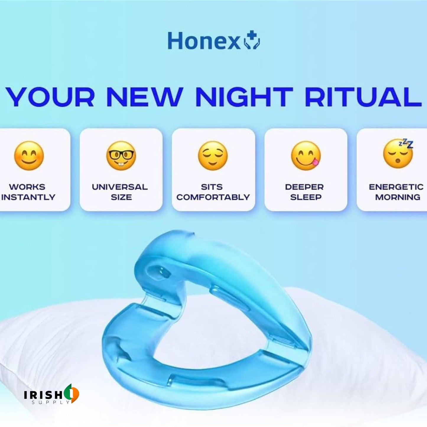NOCTAFLOW Quiet Anti-Snore Mouthguard