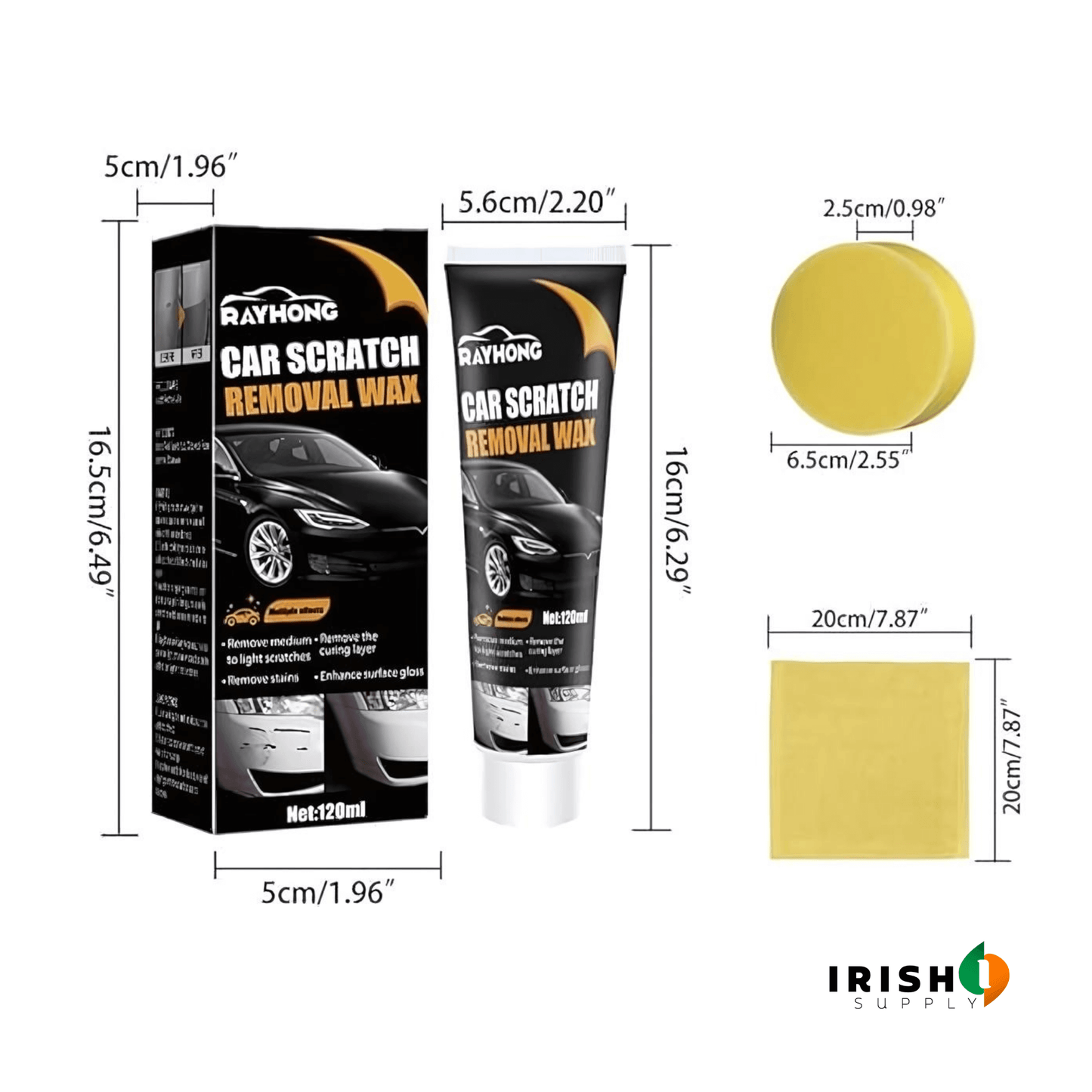 Car Scratch Remover Wax/Paste - IrishSupply