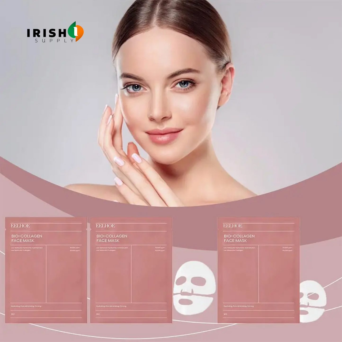 HYDRAGLO Collagen Protein Hydrogel Soft Gel Mask