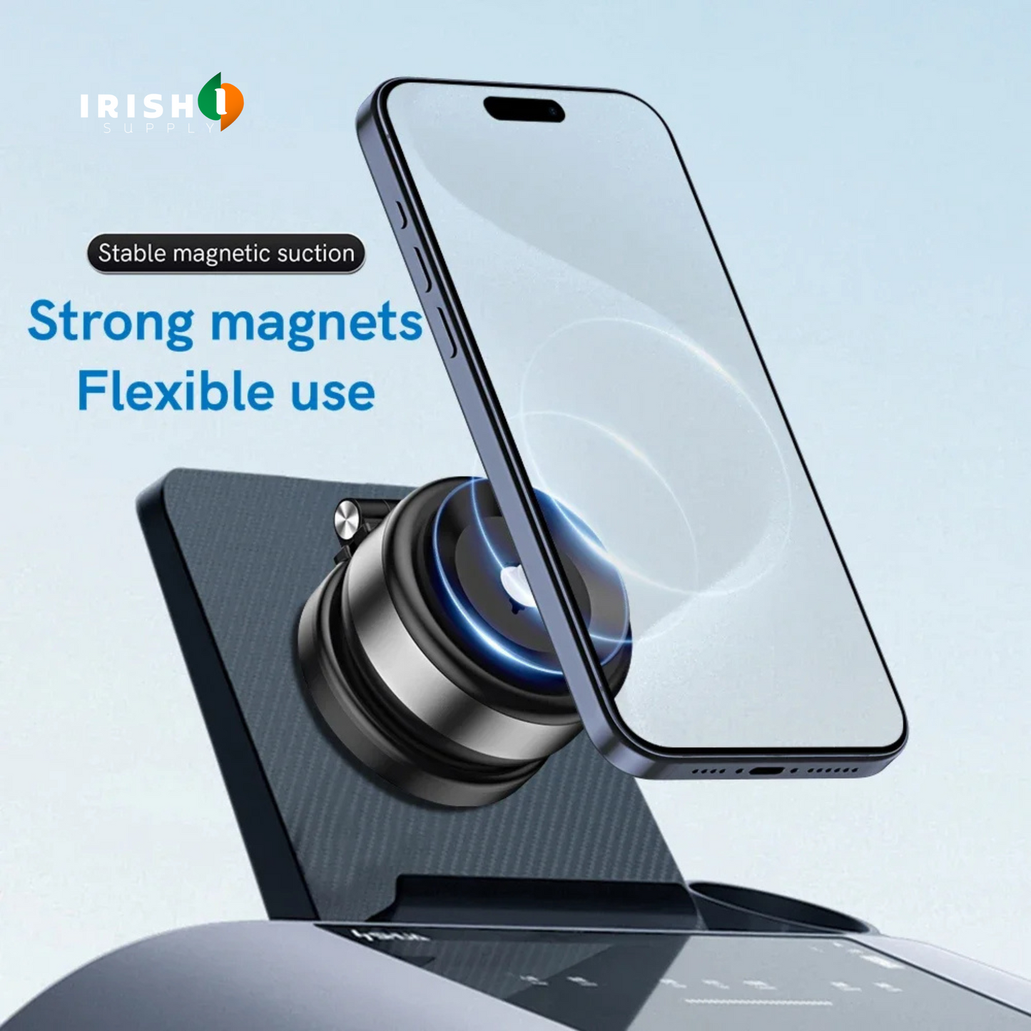 MAGNOLOCK Car Phone Holder Electric Vacuum Suction Cup