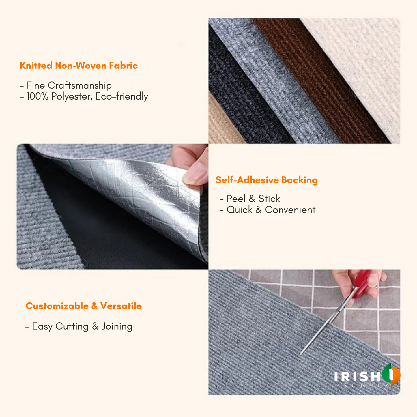 CLAWMAT Multifunctional Cat Scratching Mat (80cm x 50cm)