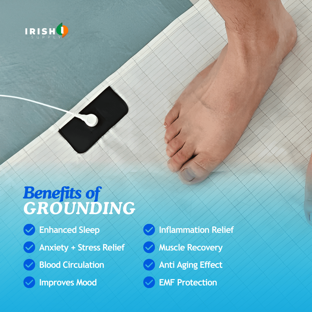 Earthing Bed Sheets | EarthRest Grounding Bedsheet