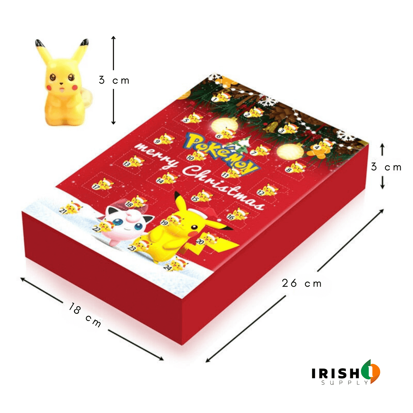SANTA'S TROVE Christmas Countdown Pokemon Collectible