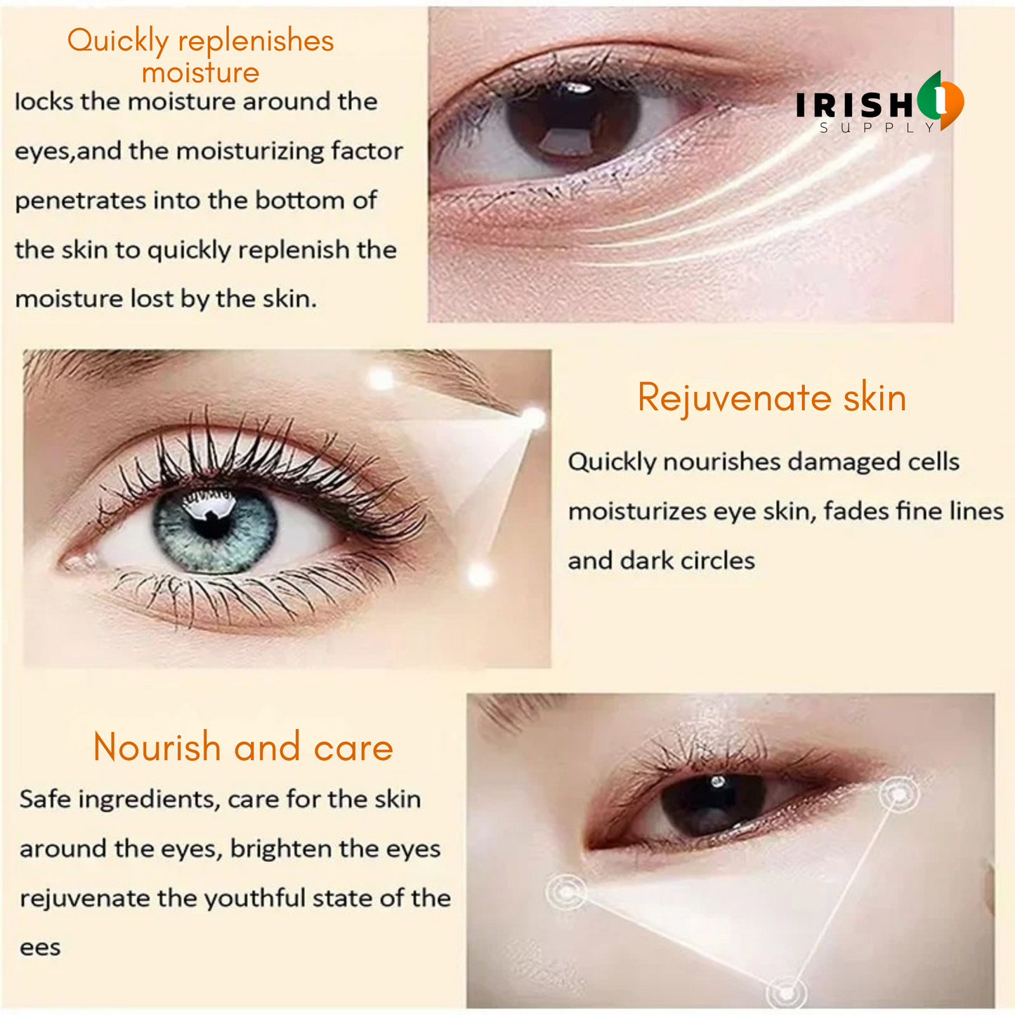 GLAMGAZE Premium Under-Eye Repair Gel