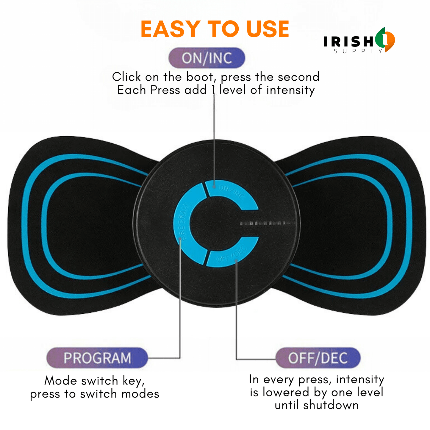 ZAPIFY Soothing Mini Electric Massager