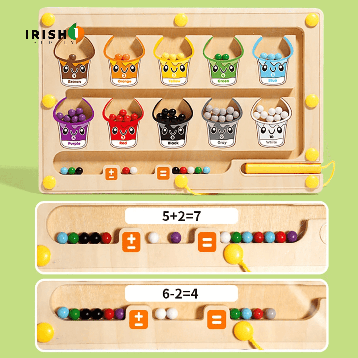 COLORO™ 2-in-1 Magnetic Montessori Maze