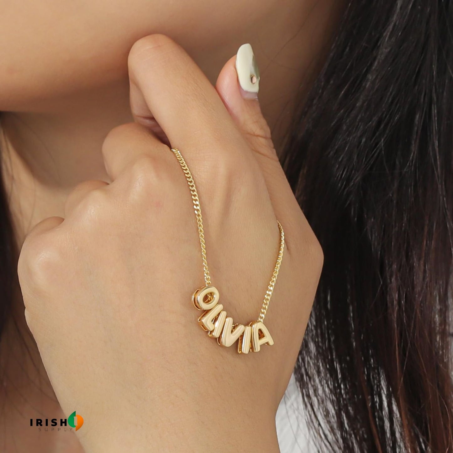 CHARMIFY Minimalist Custom Tag Necklace