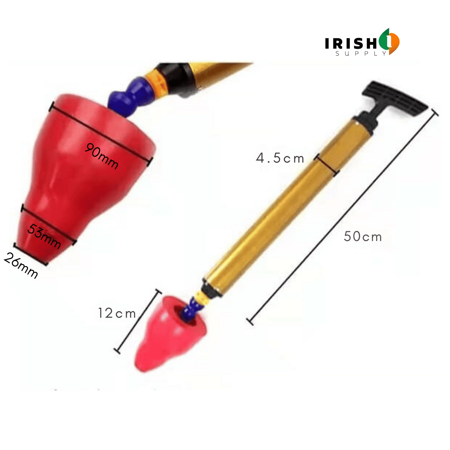 CLOGCRUSHER Clogged Plunger