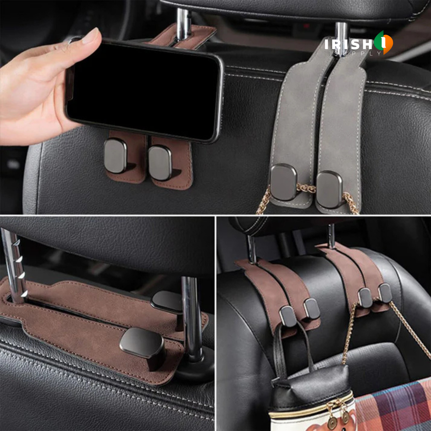 HOOKMATE Car Seat Back Storage Hook (2 pcs)