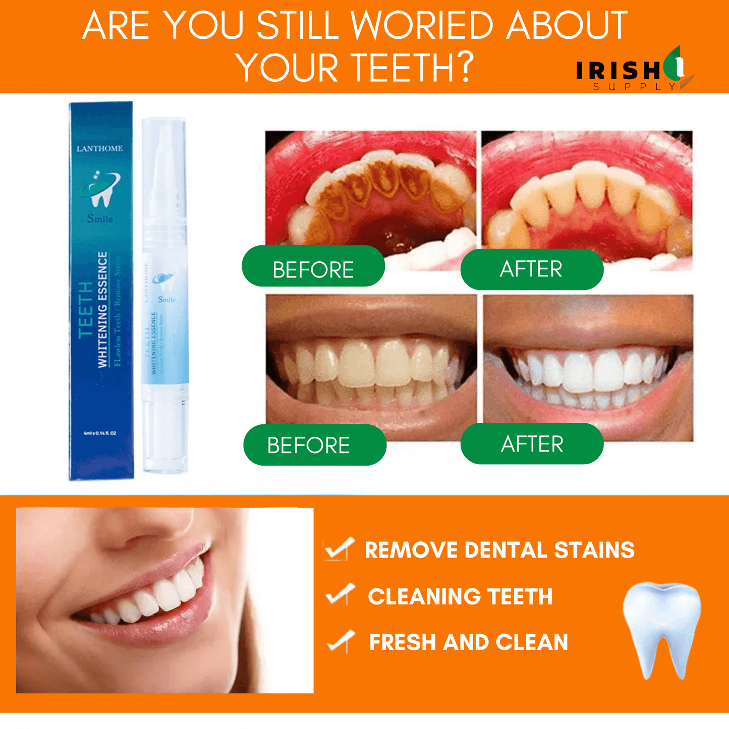 STAINLIFT™ Powerful Instant Whitening Pen