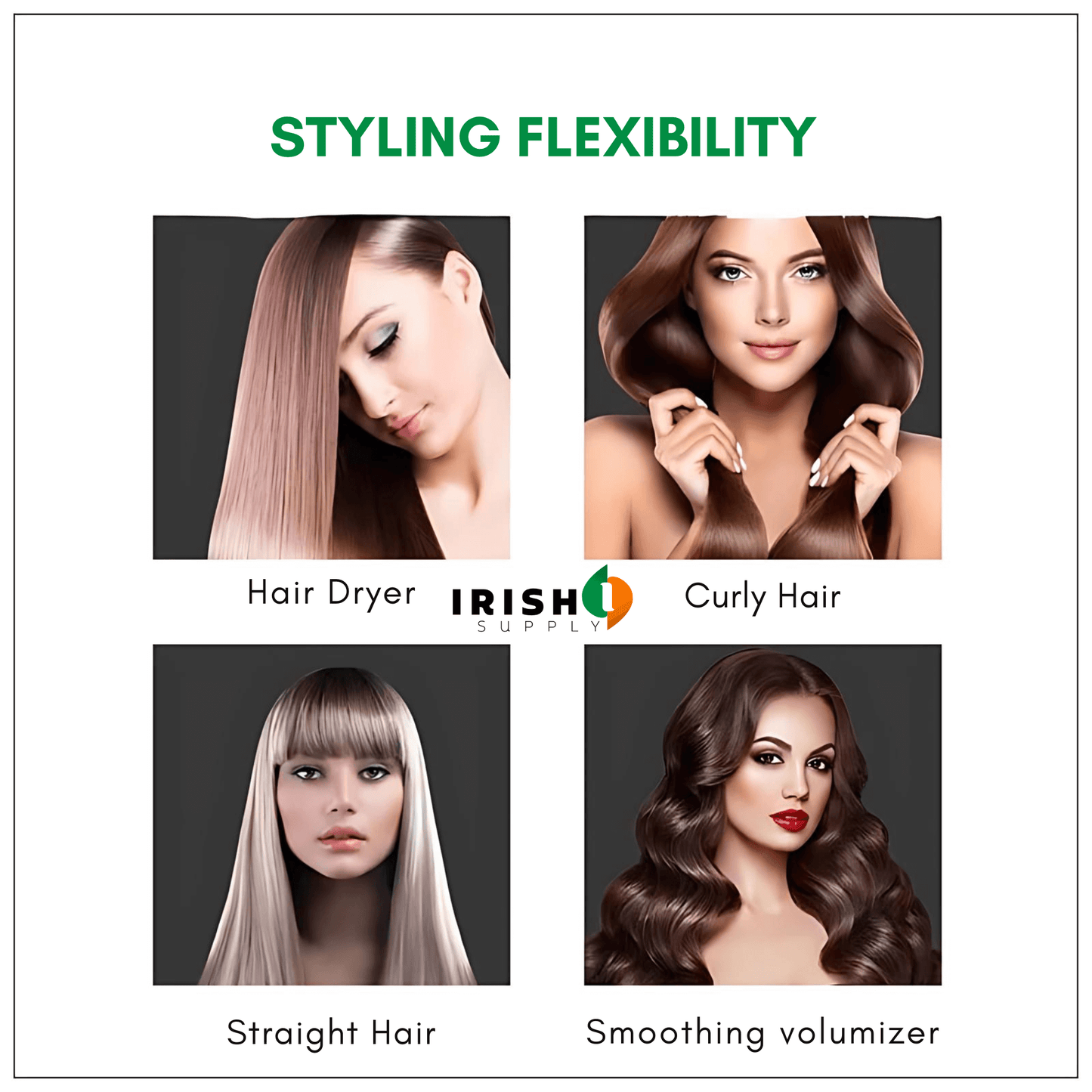 Vivify™ Device: One-Step Hair Brush and Dryer
