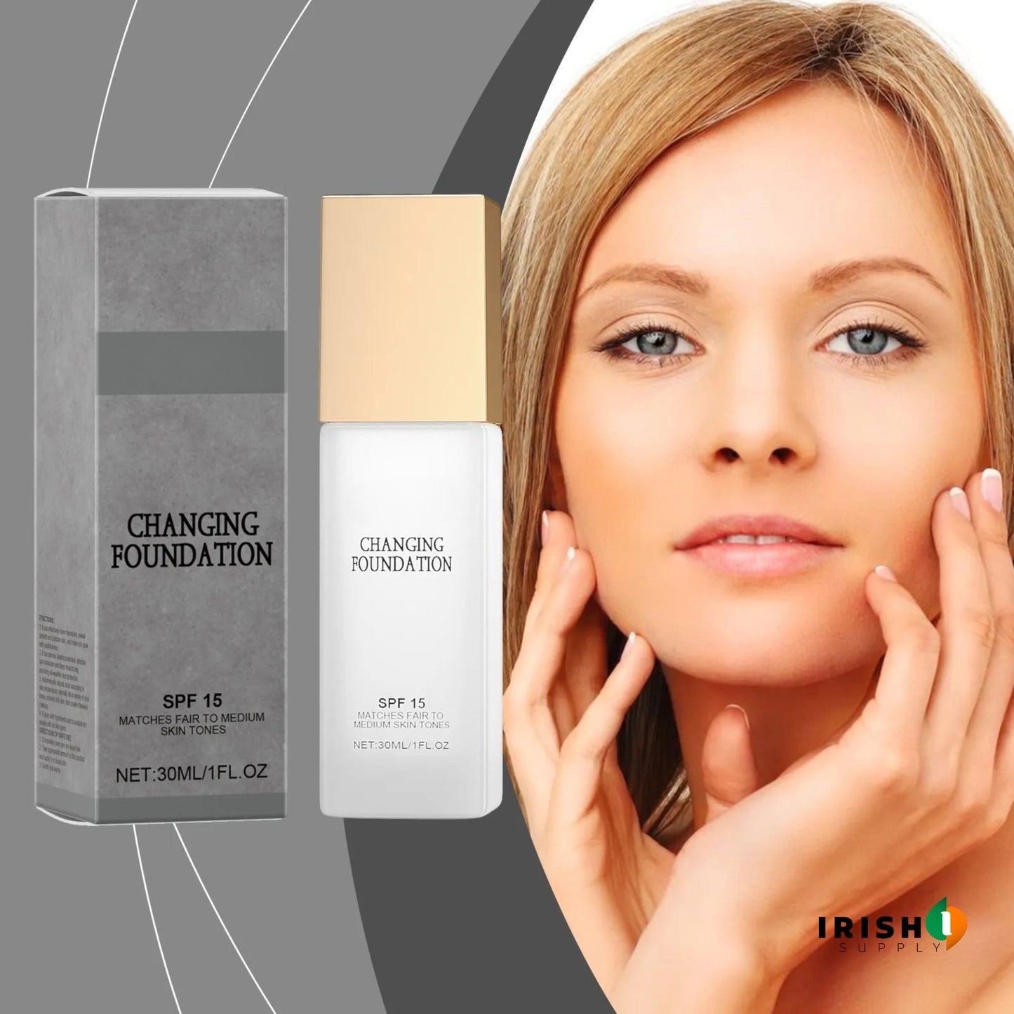 Colour Changing Foundation Makeup (30mL) - Irish Supply