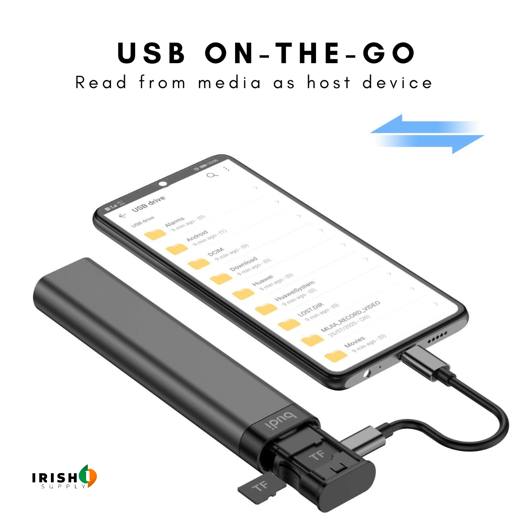 Irish Supply, SMARTLINK Essential Travel Data Sync Cable Stick