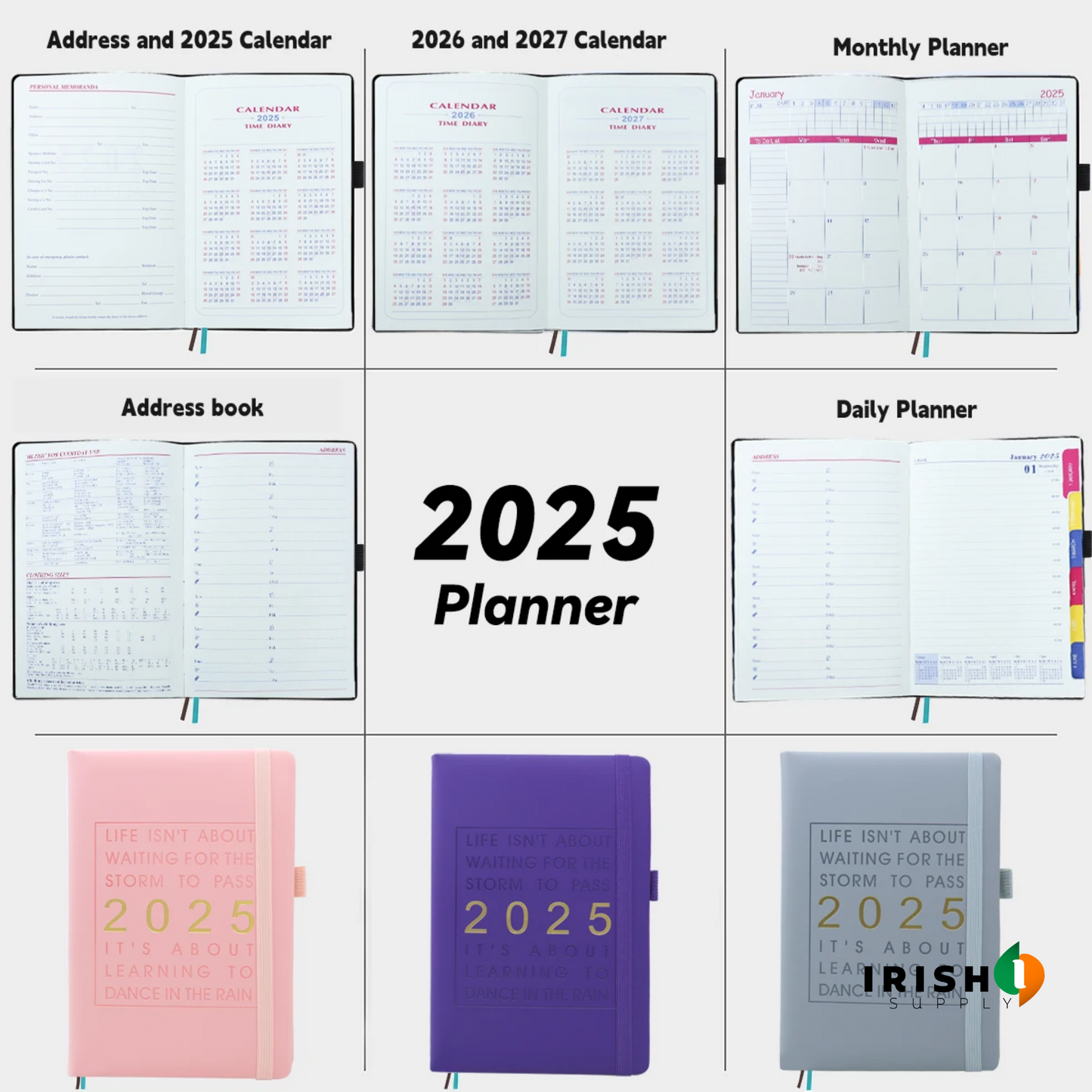 ORGANISIA 2025 Notebooks Planner