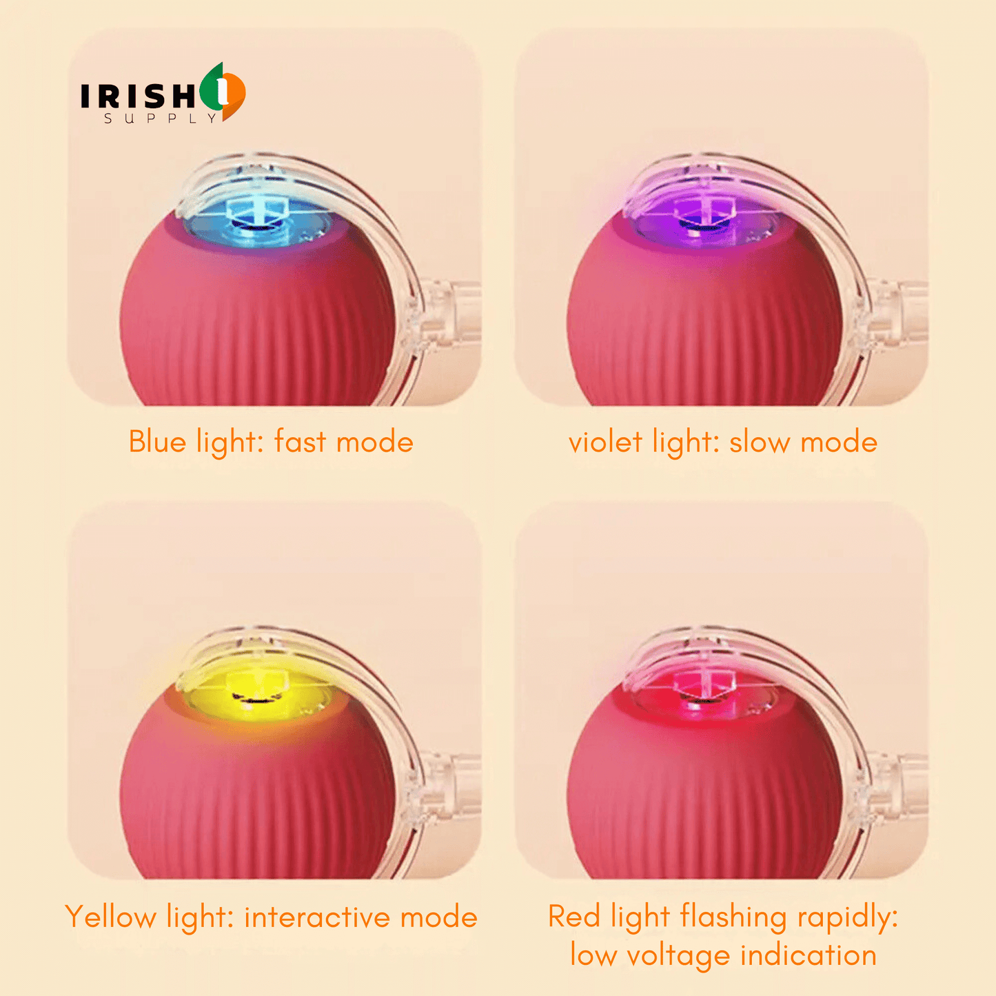 CHASEMATE Interactive Cat Toy Ball