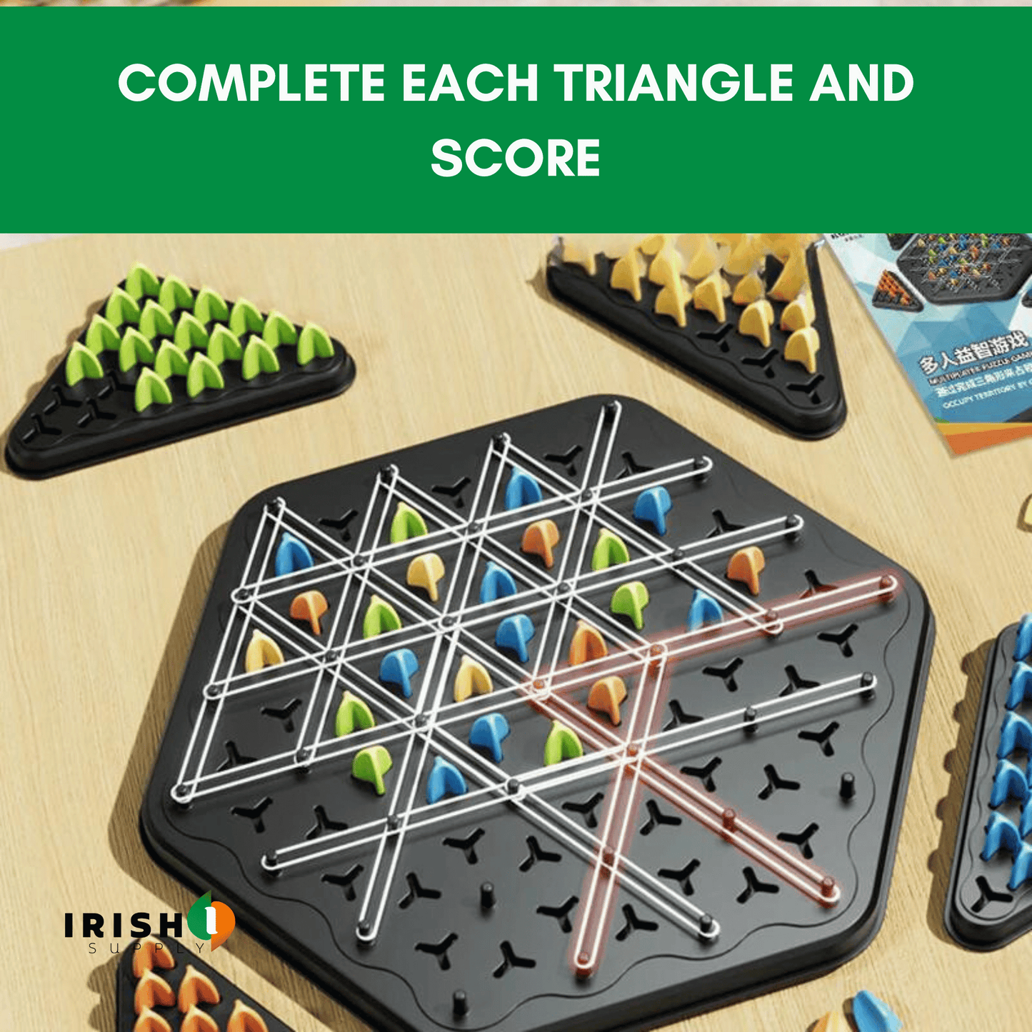 TRIQUEST Triangle Chain Game