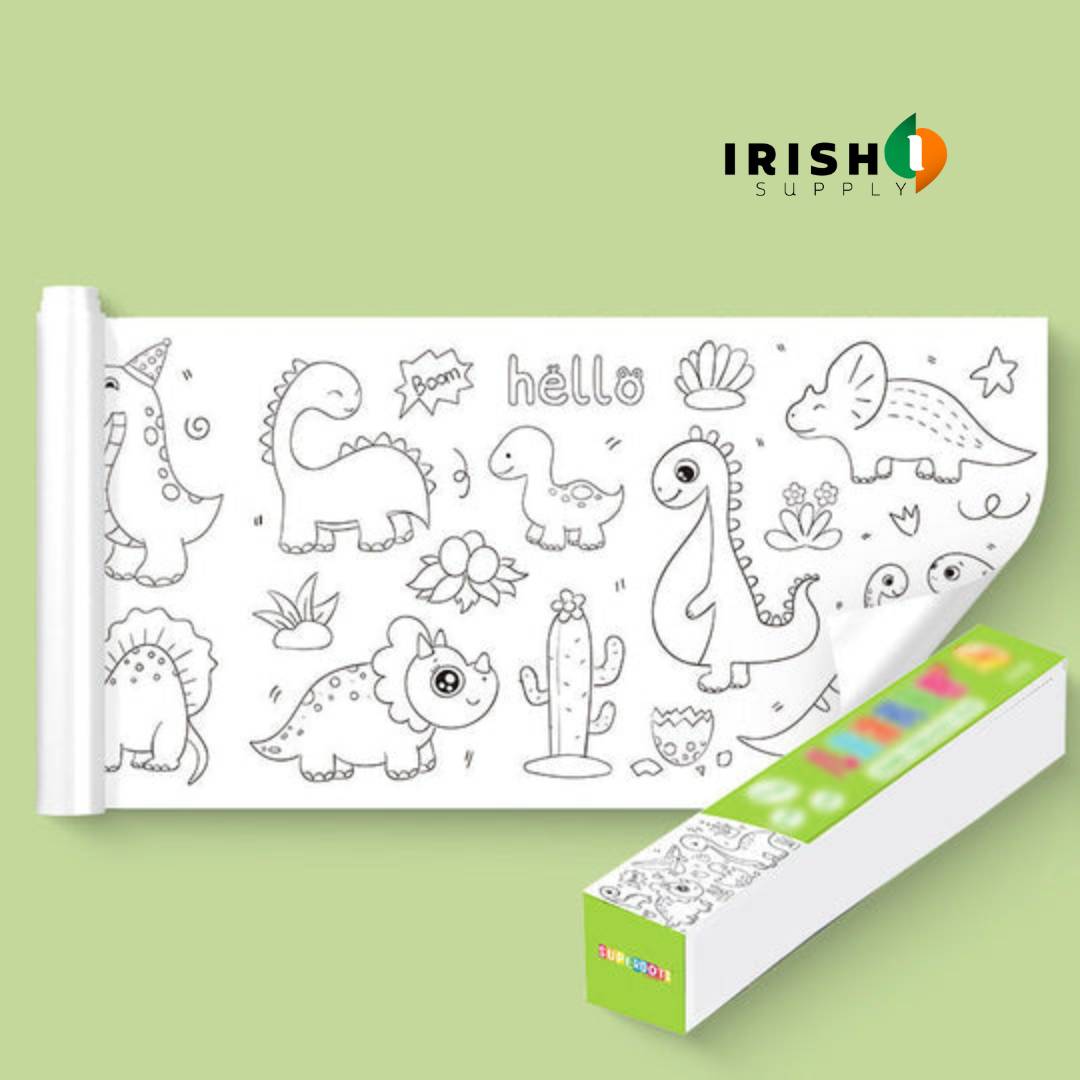 COLORSTRIP™ Children's Drawing Graffiti Scroll (3m)