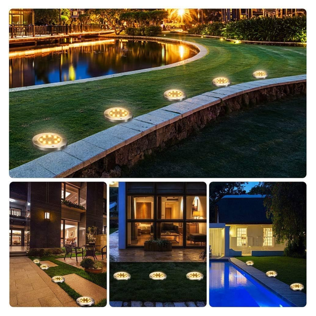 Irish Supply, GARDENLED Garden Lighting With Solar Cells