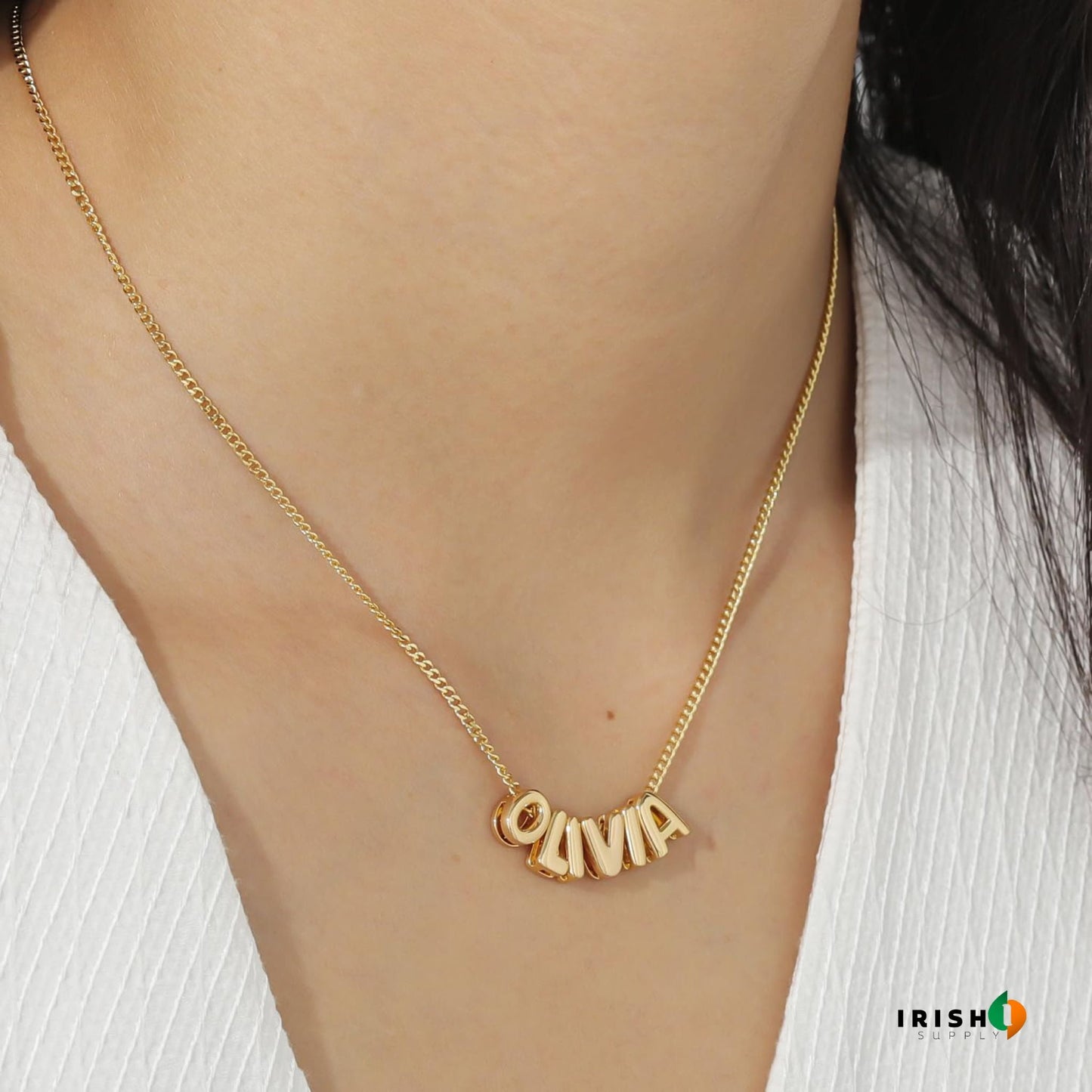 CHARMIFY Minimalist Custom Tag Necklace