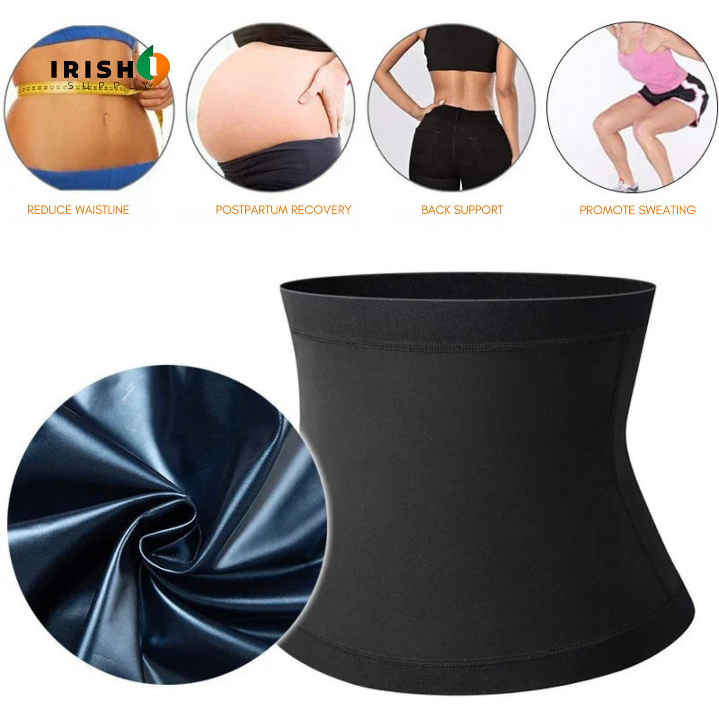 COREFLEX Sweat Trimmer Belt Waist Trainer