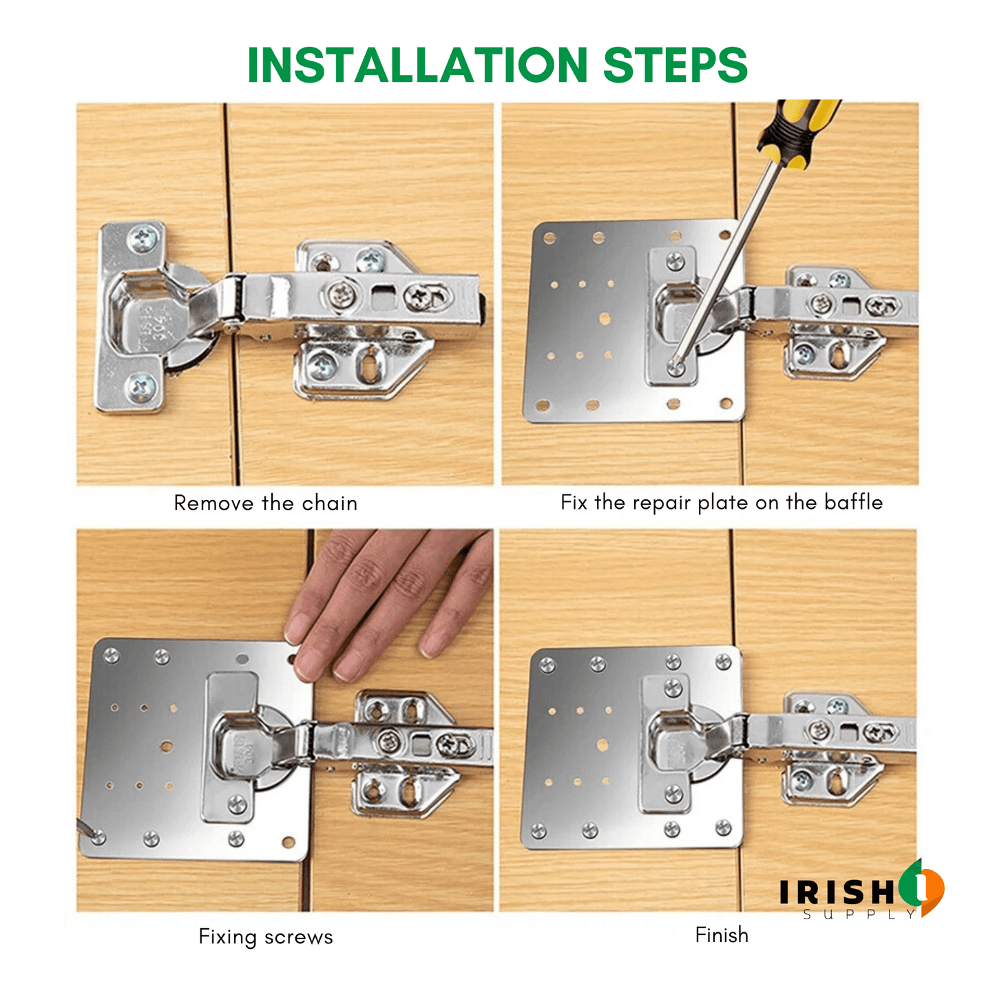 HINGEREVIVE Hinge Repair Plate Kit