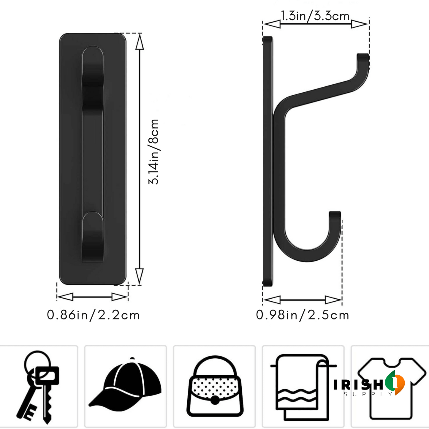 POWERHOOK Self Adhesive Hanging Hooks